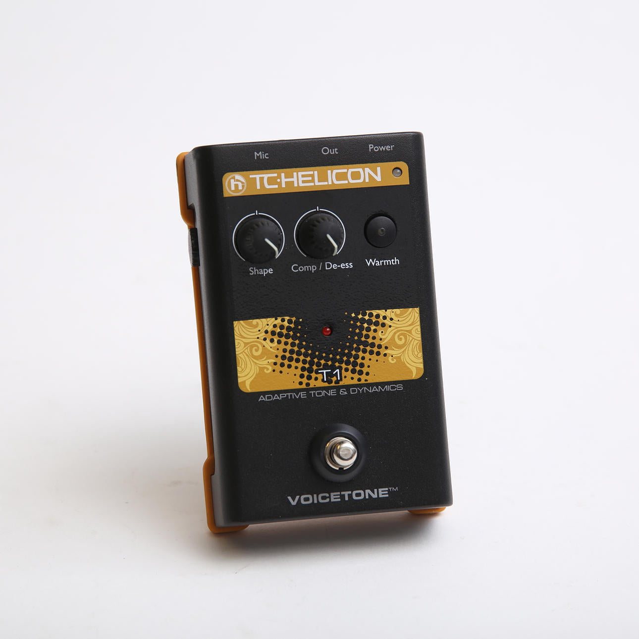 TC Helicon VoiceTone T1 Adaptive Tone Vocal Effects Pedal