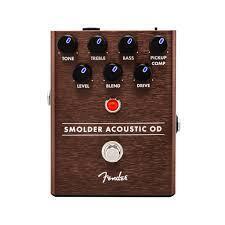 Fender Smolder Acoustic Overdrive Guitar Effects Pedal