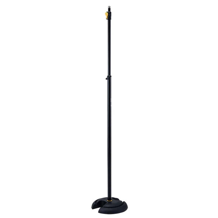 Hercules MS201B PLUS Round Base Straight Microphone Stand