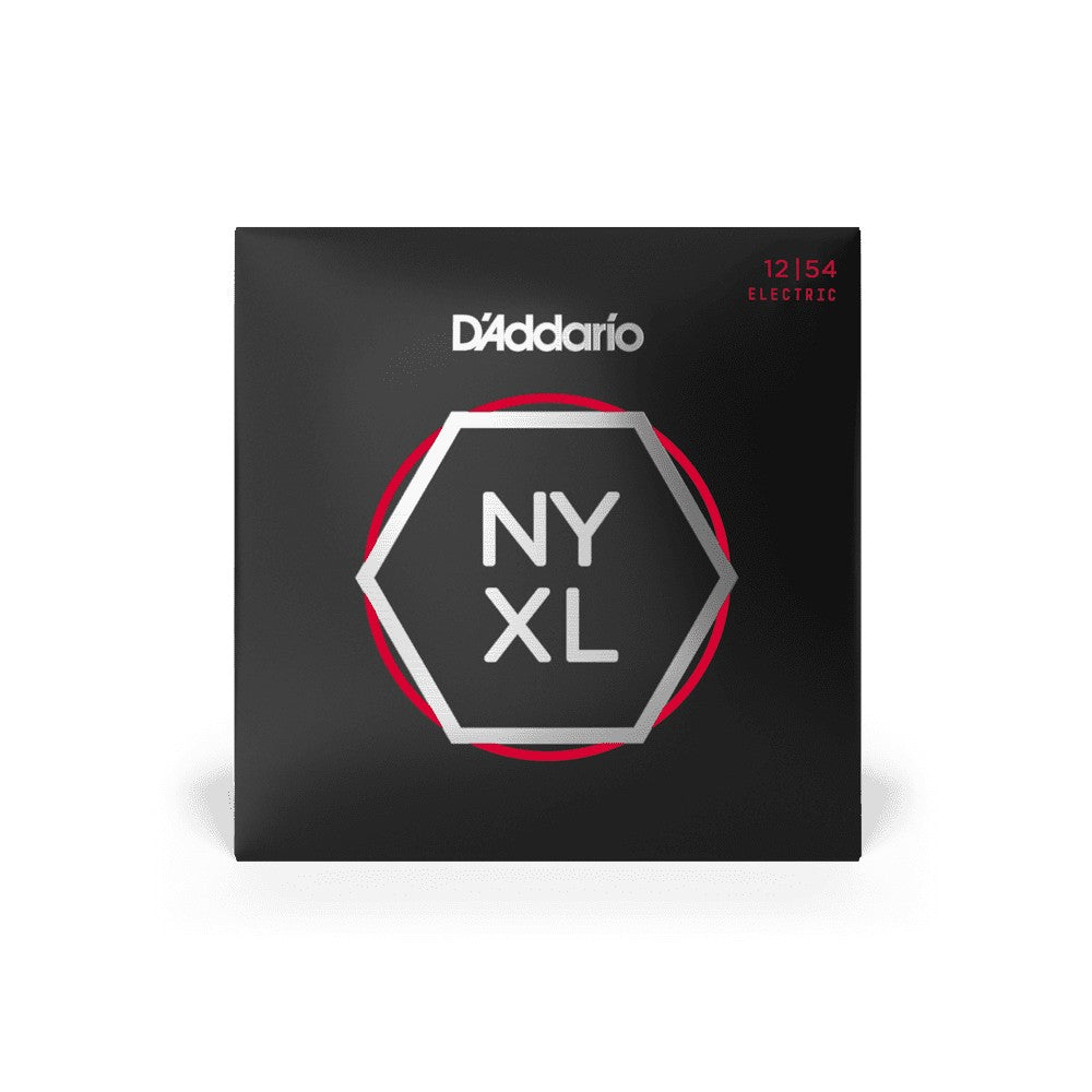 D'Addario NYXL1254 Nickel Wound Electric Guitar Strings, 12-54