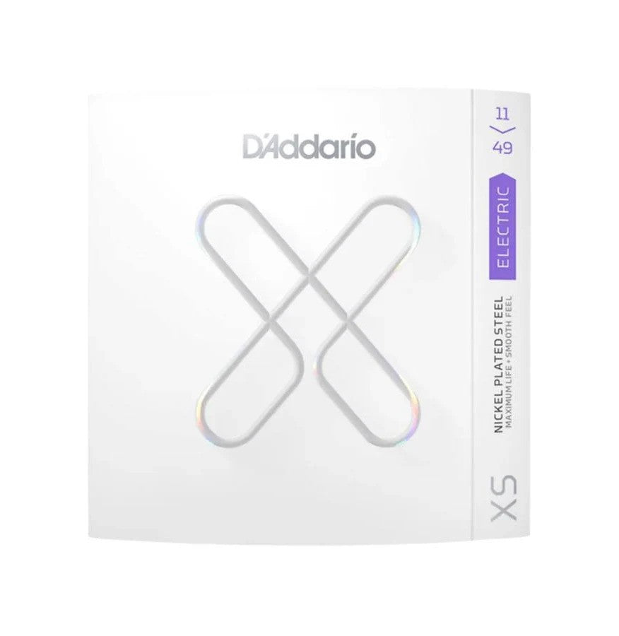 D'Addario XSE1149 Nickel-plated Steel Coated Electric Guitar Strings, Regular Light, 11-49
