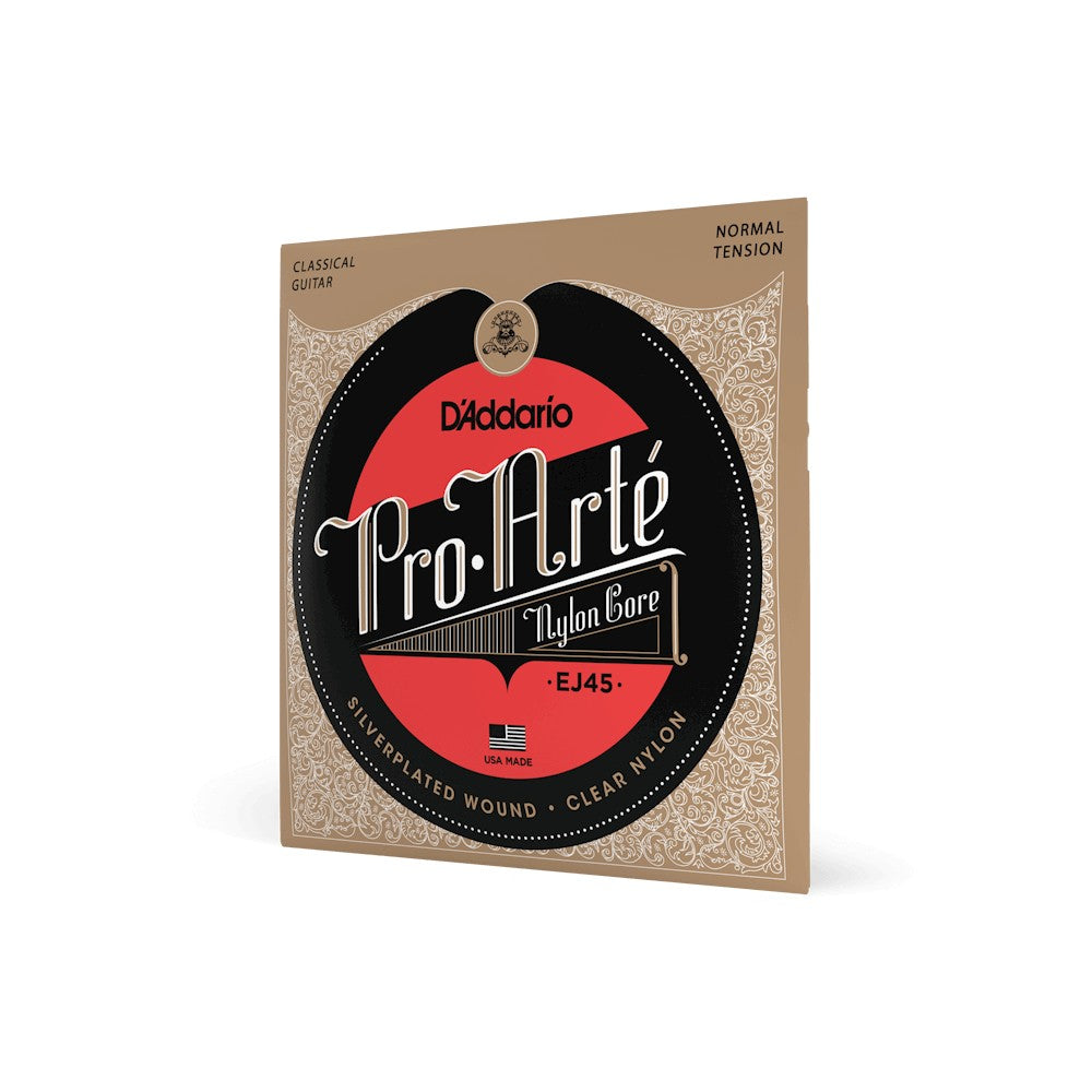 D'Addario EJ45 Pro-Arte Nylon Classical Guitar Strings, Normal Tension