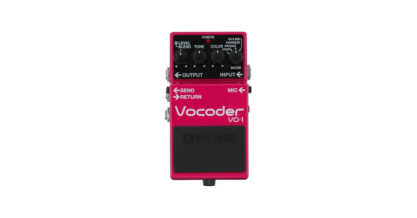 Boss VO-1 Vocoder Pedal for Guitar Players