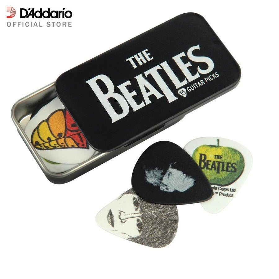 D'Addario 1CAB4-15BT1 The Beatles Logo Pick Tin