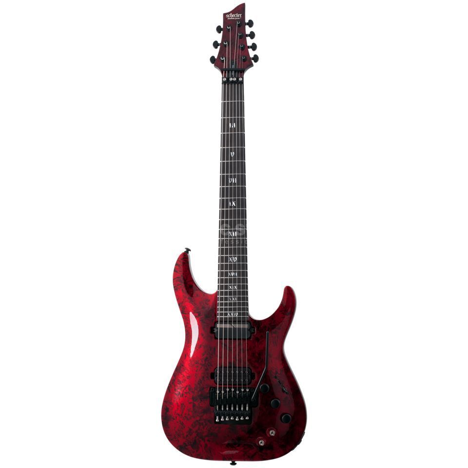 Schecter C-7 FR-S Apocalypse in Red Reign