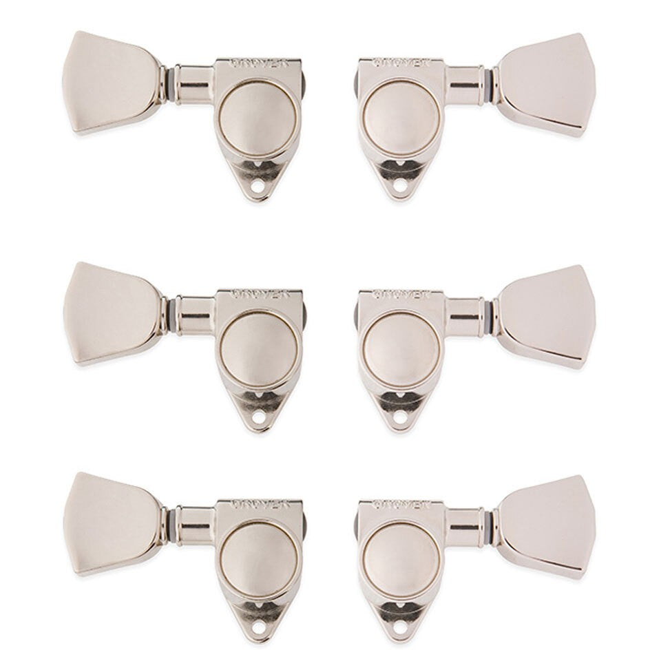 Gibson Accessories Modern Tuning Machine Heads - Nickel with Metal Buttons