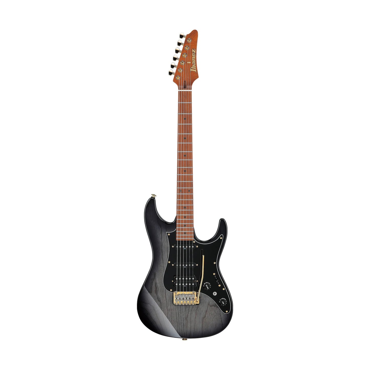 Ibanez Prestige AZ2204AG-TGB w/Case in Transparent Gray Burst
