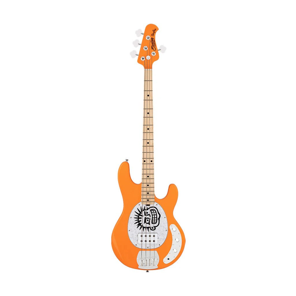 Sterling by Music Man Mike Herrera StingRay Bass in Orange Creamsicle