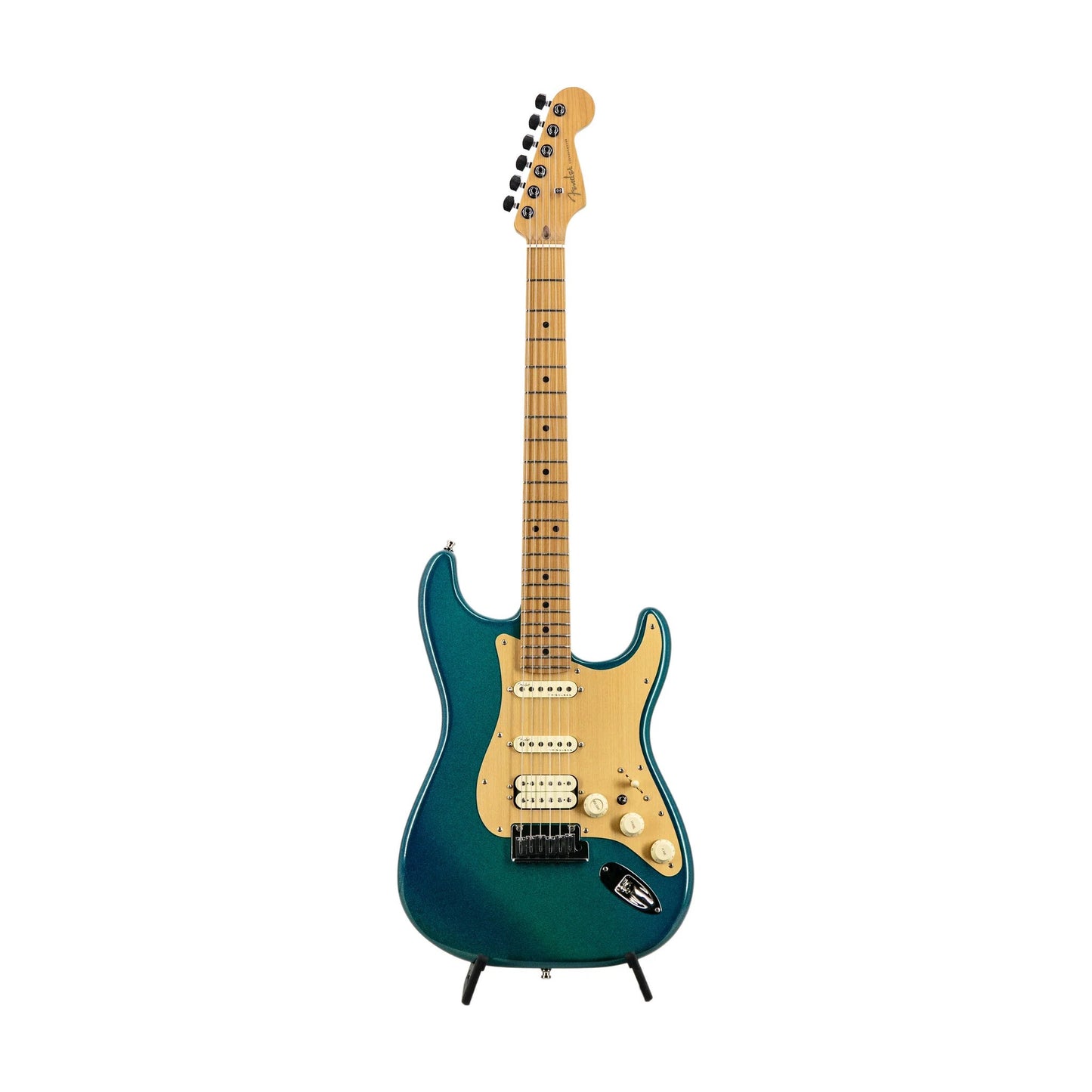 Fender FSR American Ultra II Stratocaster HSS with Roasted Maple FB in Aurora Metallic US25001512
