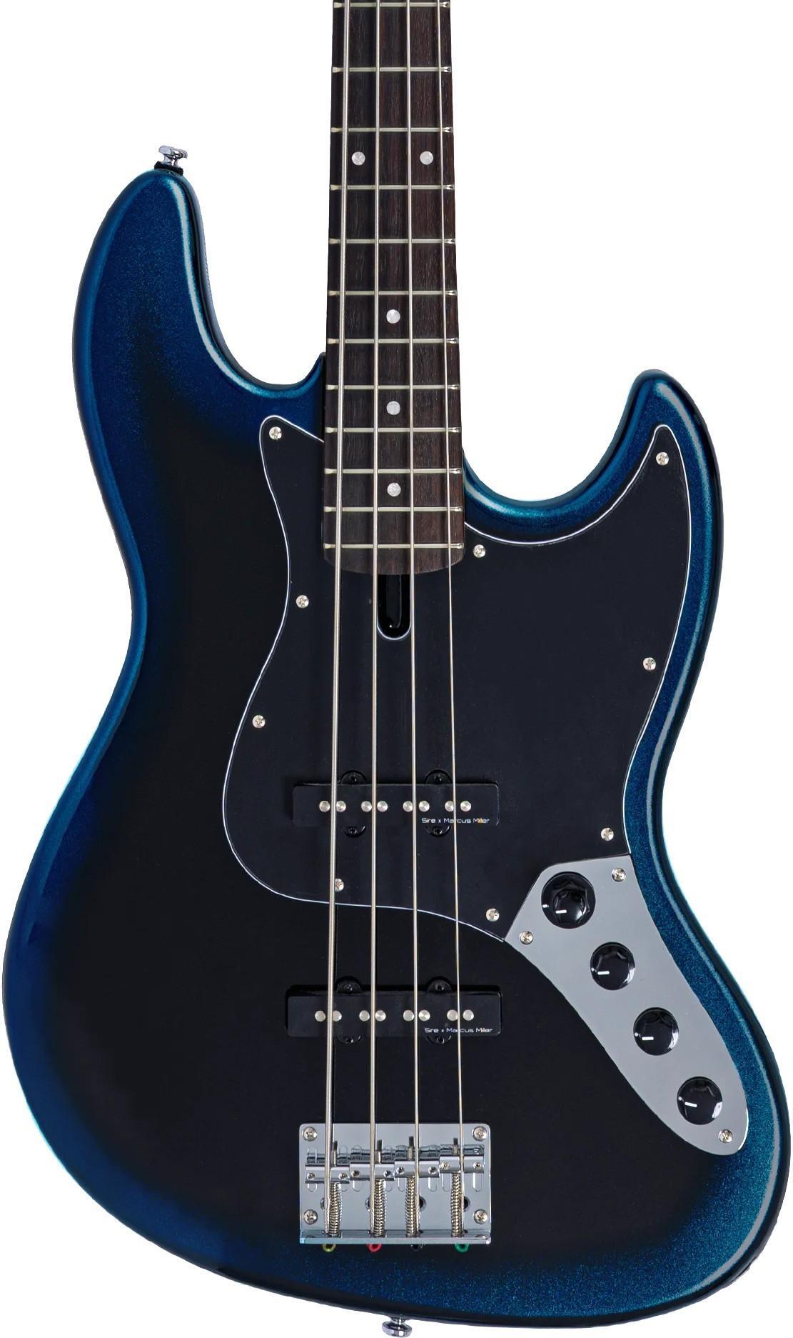 Sire Marcus Miller V3-4 New Gen Electric Bass Guitar in Midnight Blueburst