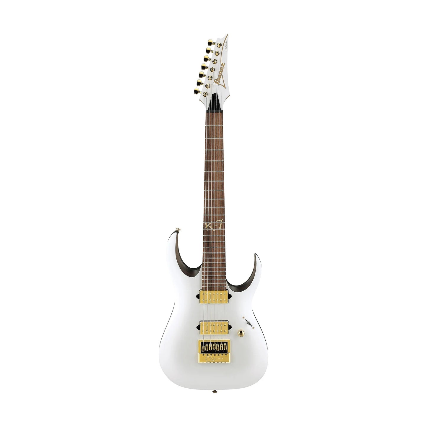 Ibanez K7YANG Brian 'Head' Welch Signature 7-String in Matte White