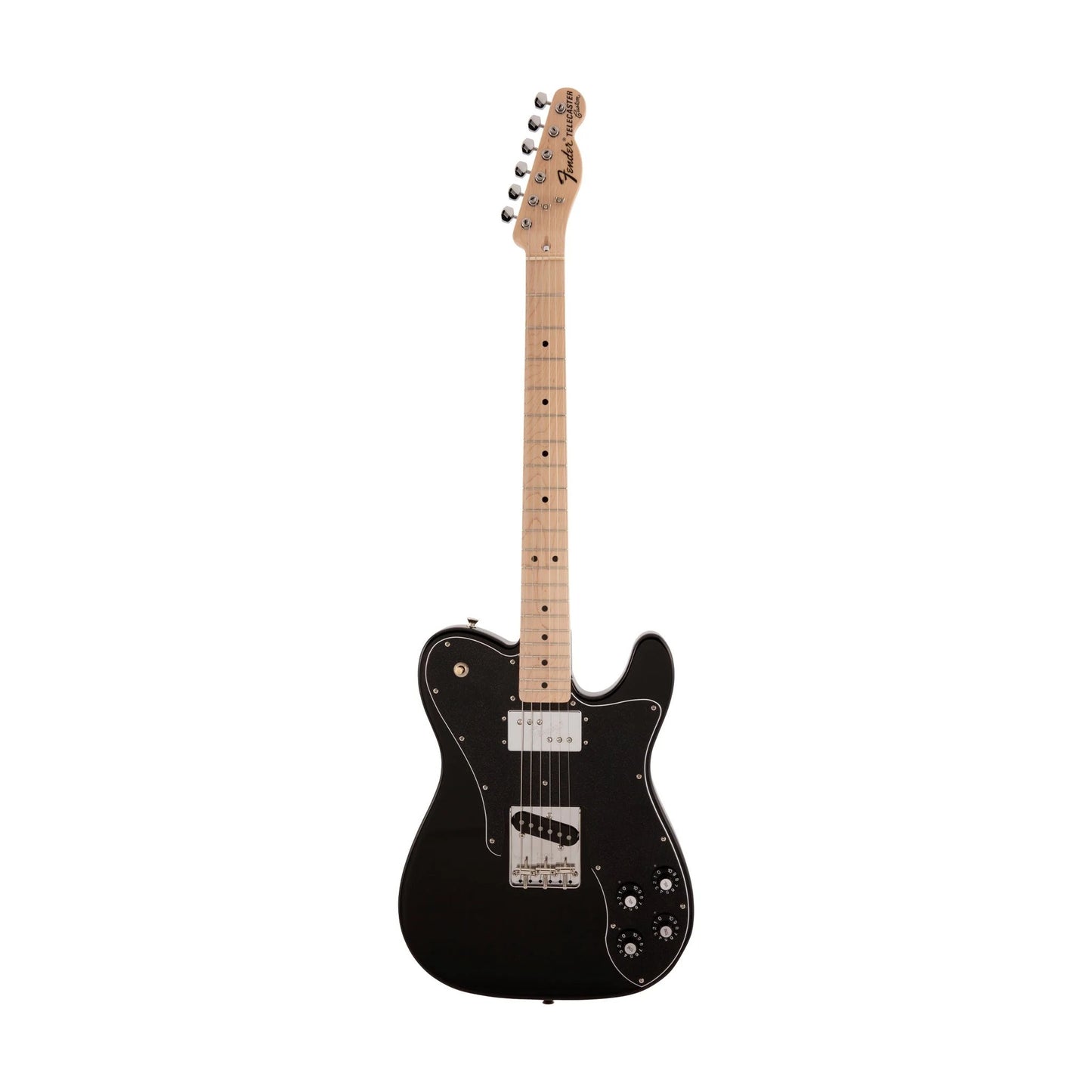 Fender Japan Traditional II 70s Telecaster Custom with Maple FB in Black