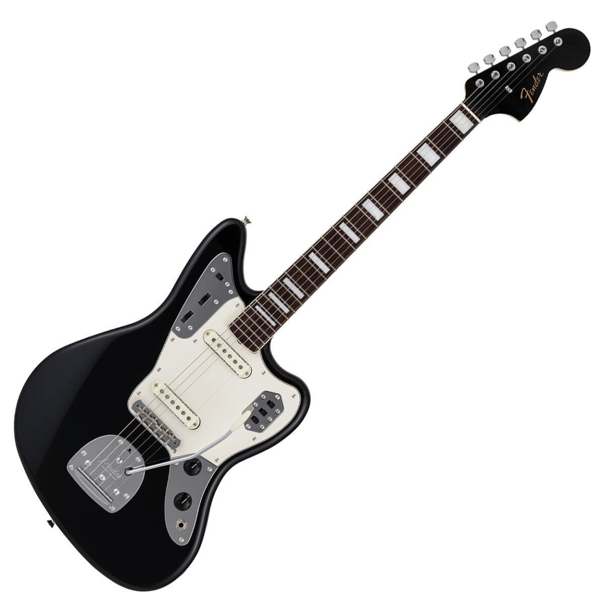 Fender Japan Traditional Late 60s Jaguar with RW FB in Black JD26005354