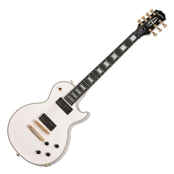 Epiphone Matt Heafy Les Paul Custom Origins 7-String in Bone White (Incl. Hard Case)