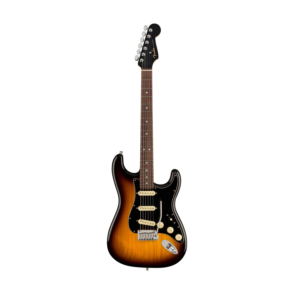 Fender American Ultra Luxe Stratocaster in 2 Color Sunburst with Maple Fingerboard