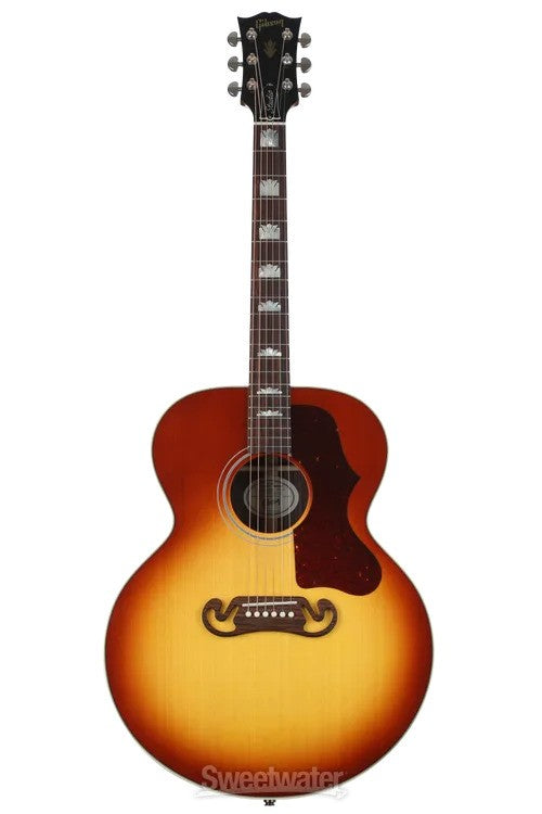 Gibson SJ-200 Studio Rosewood In Satin Rosewood Burst w/Case