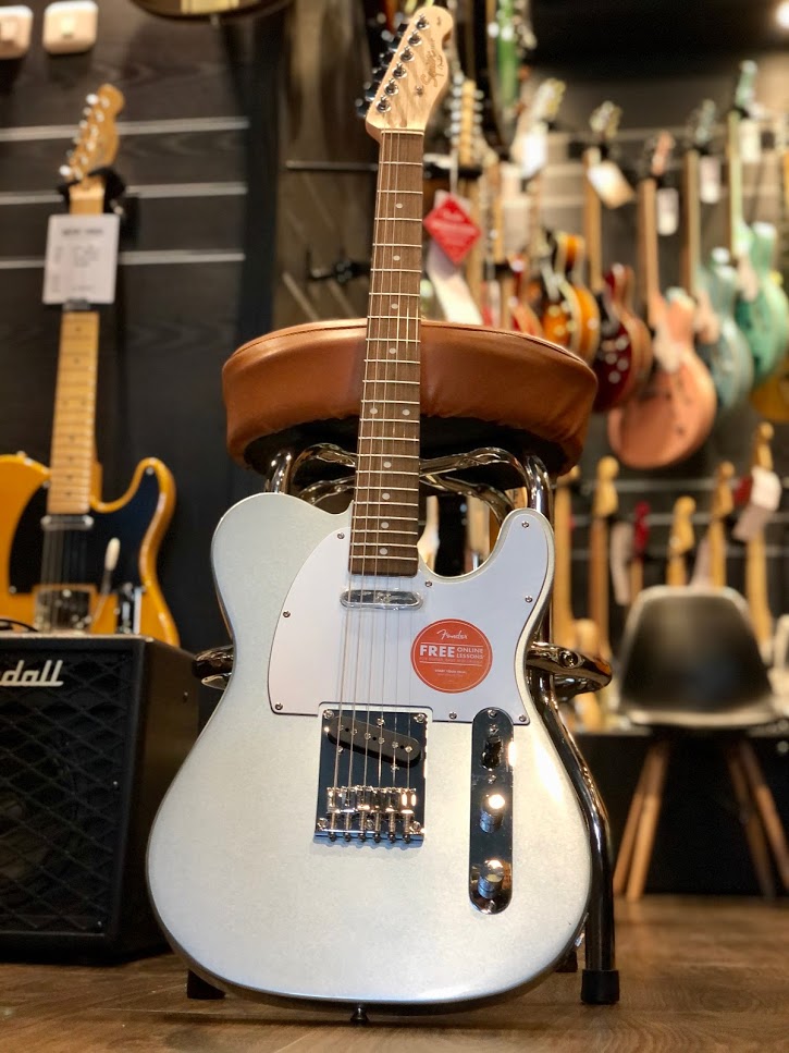 Squier Affinity Telecaster - Slick Silver with Laurel Fingerboard