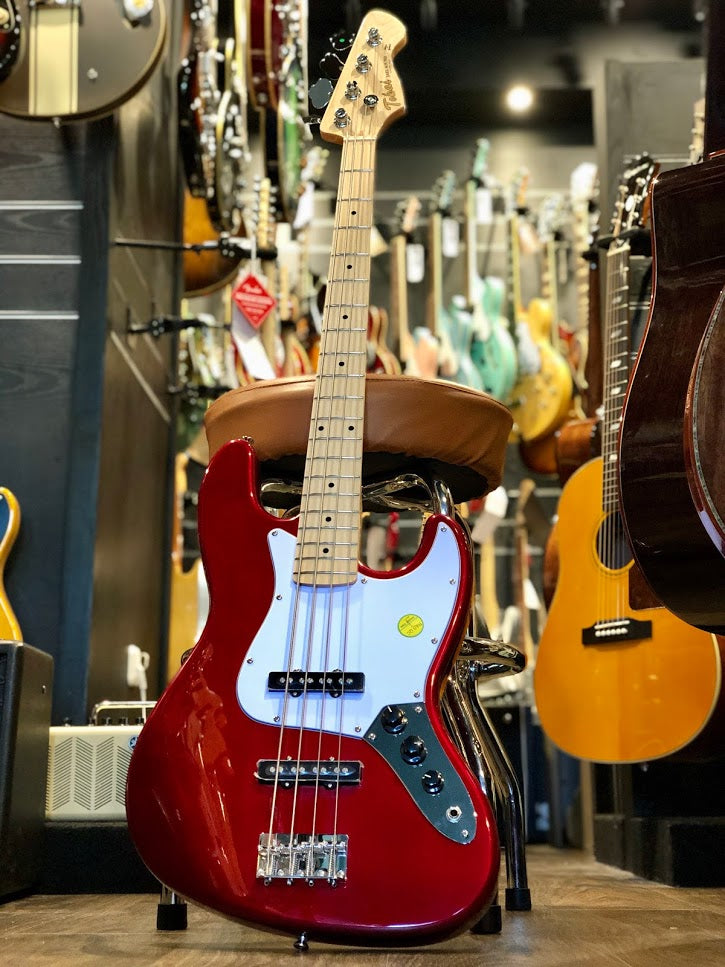 Tokai AJB-58 MR/M Jazz Sound Bass in Metallic Red Jazz Bass with maple FB