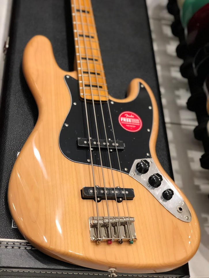 Squier Classic Vibe 70s Jazz Bass - Natural