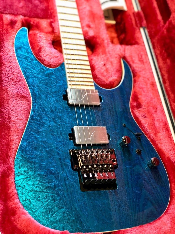 Ibanez RG5120M-FCN Electric Guitar In Frozen Ocean
