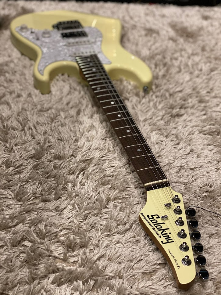 Soloking MS-1 Classic in Vintage White with Roasted Neck and Rosewood FB