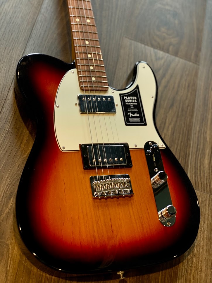 Fender Player Series Telecaster HH Pau Ferro Fingerboard 3 Tone Sunburst