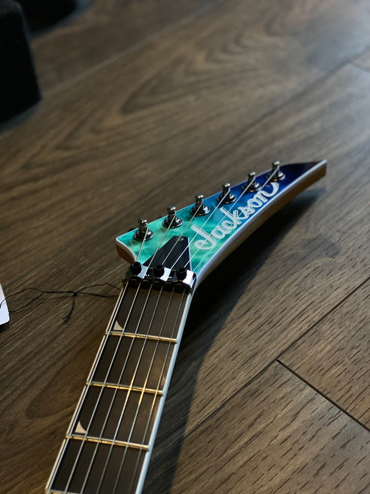 Jackson Pro Series Soloist SL2Q - Caribbean Blue Fade