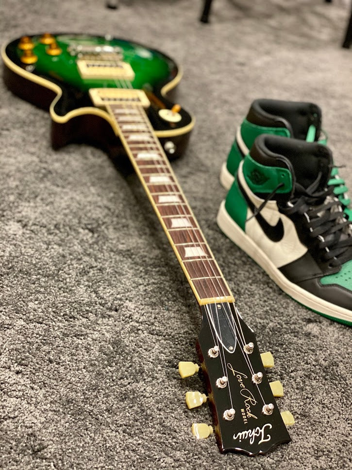 Tokai Love Rock LS-136F ZB Japan in Anaconda Burst