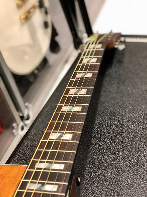 Chard WD68C acoustic electric in Yellow Natural with Fishman Presys