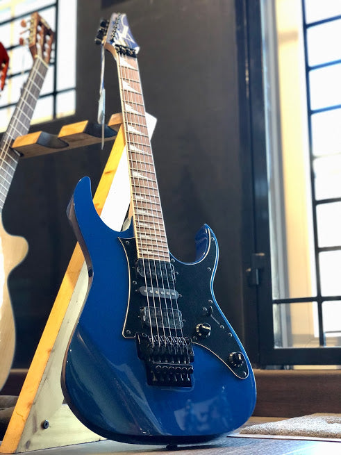 Ibanez Prestige Japan RG550DX LB in Laser Blue Genesis Reissue