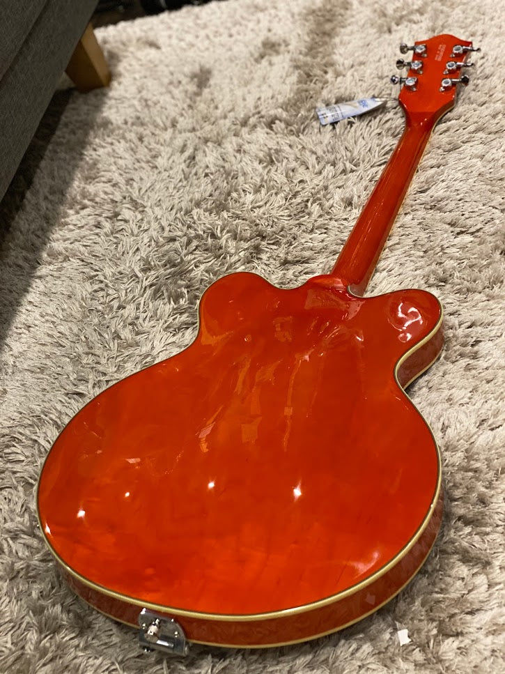 Gretsch G5622T บล็อคกลางไฟฟ้า - คราบสีส้ม