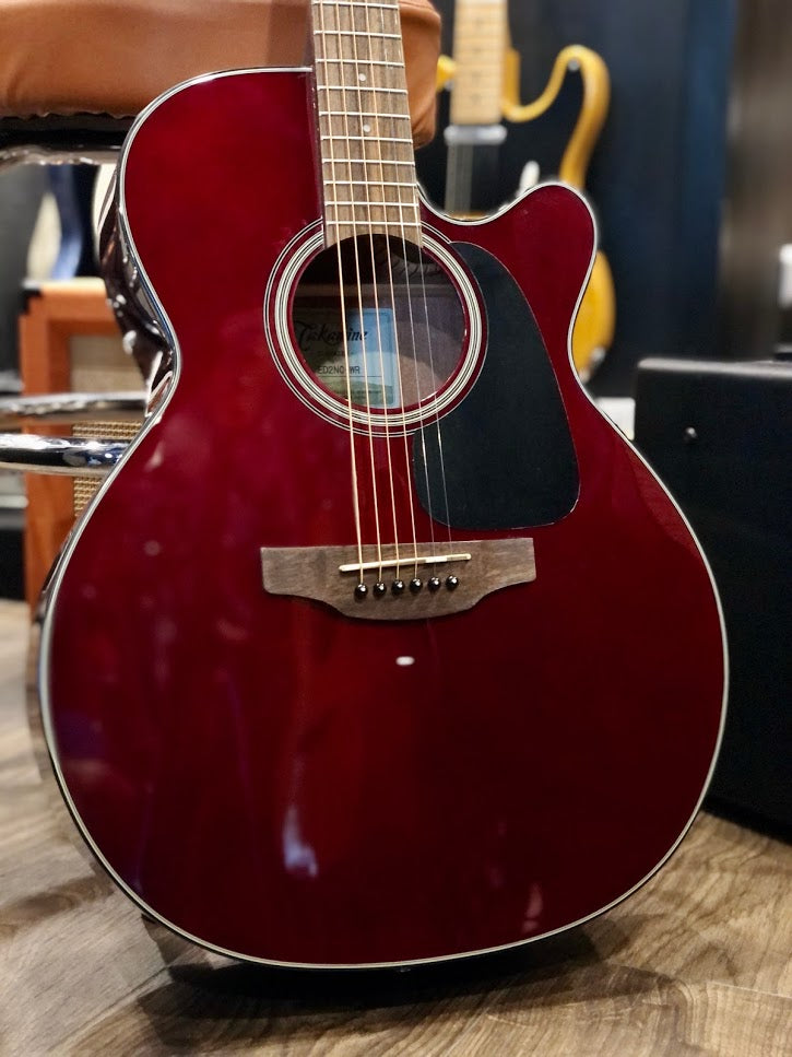 Takamine ED2NC NEX Cutaway Acoustic Electric - Wine Red