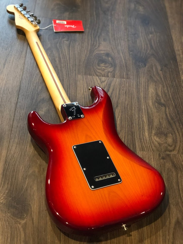 Fender Player Series Stratocaster HSS Plus Top MN - Aged Cherry Burst