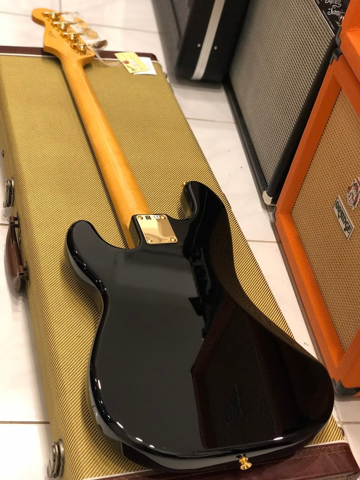 Fender Made in Japan Traditional `60s Midnight Precision Bass - Black