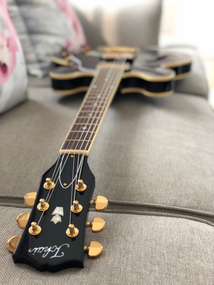 Tokai ES172G BB Vintage Series Semi Hollow Black Beauty 1941073