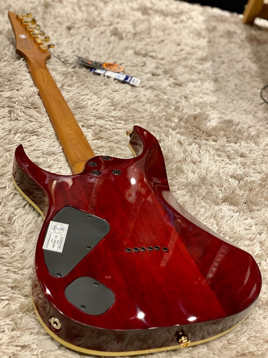 Ibanez RG421HPFM with Flamed Maple Top in Blue Reef Gradation