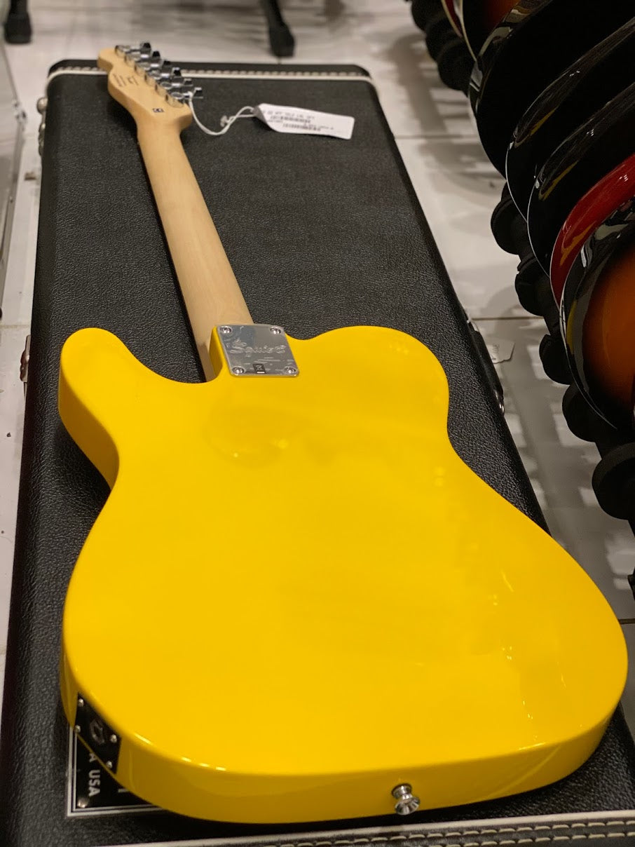 Squier affinity Telecaster in Graffiti Yellow with Laurel FB