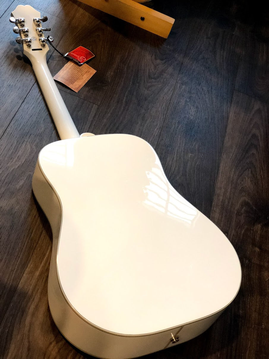 Epiphone Hummingbird Pro - Alpine White