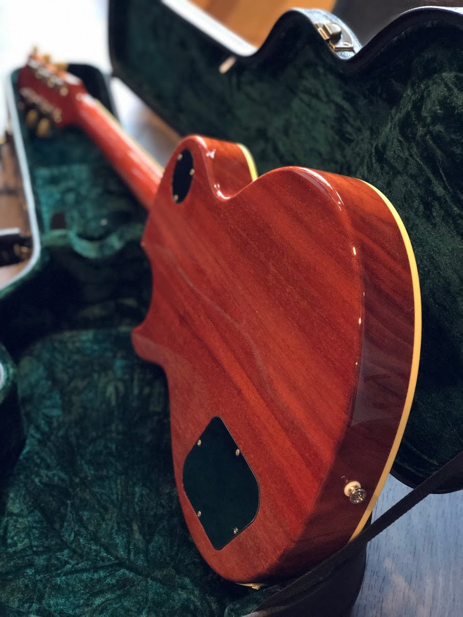 Tokai LS-136F ZB HB Love Rock Japan in Honeyburst with AAAA Flame Top