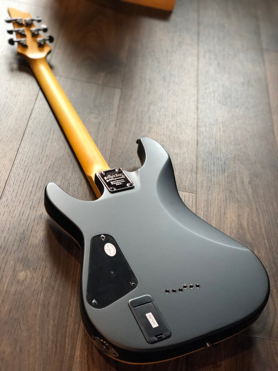 Schecter Demon-6 in Aged Black Satin