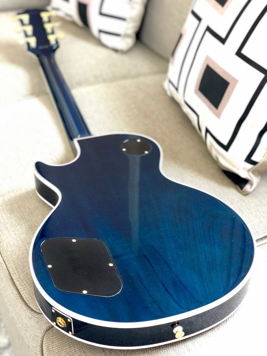 Tokai Love Rock Custom Shop LC-136S F in Cobalt Fade