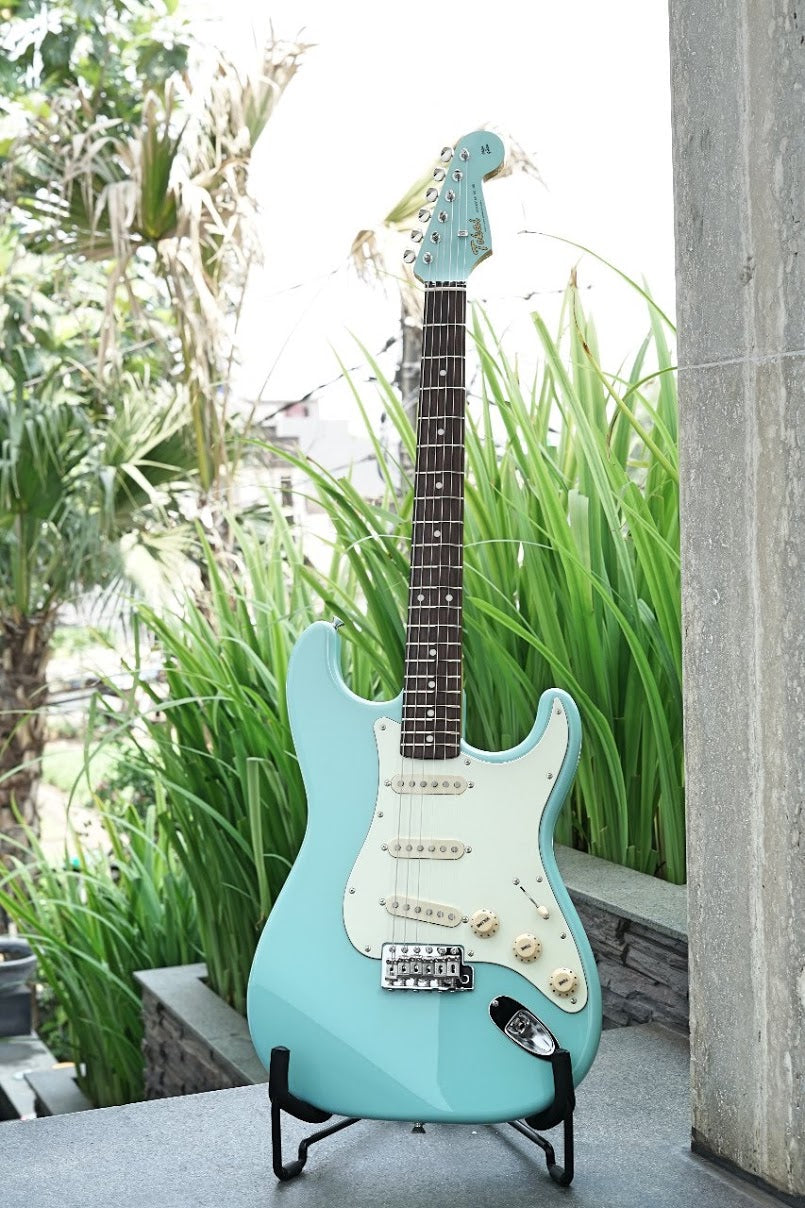 Tokai TST-96 SOB/R Goldstar Sound Japan in Sonic Blue with Matching Headstock