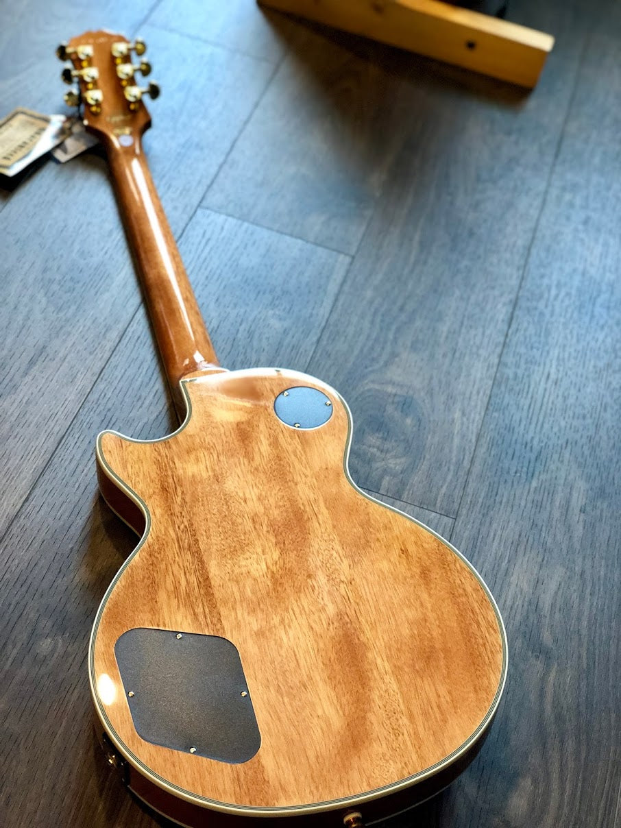 Epiphone Les Paul Custom Pro Koa Limited Edition - Natural