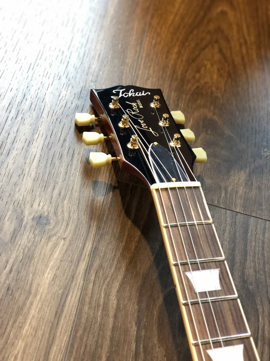 Tokai Love Rock Japan LS-135Q Heritage Dark Cherry with Gold Hardware Limited Edition