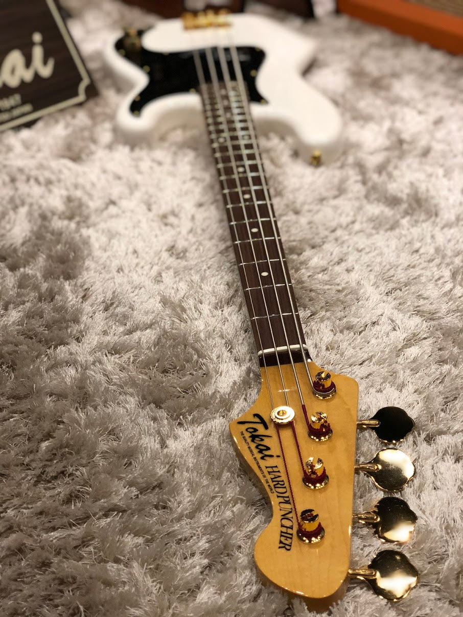 Tokai Japan AJB-140 Hard Puncher Bass Limited Edition in Olympic White