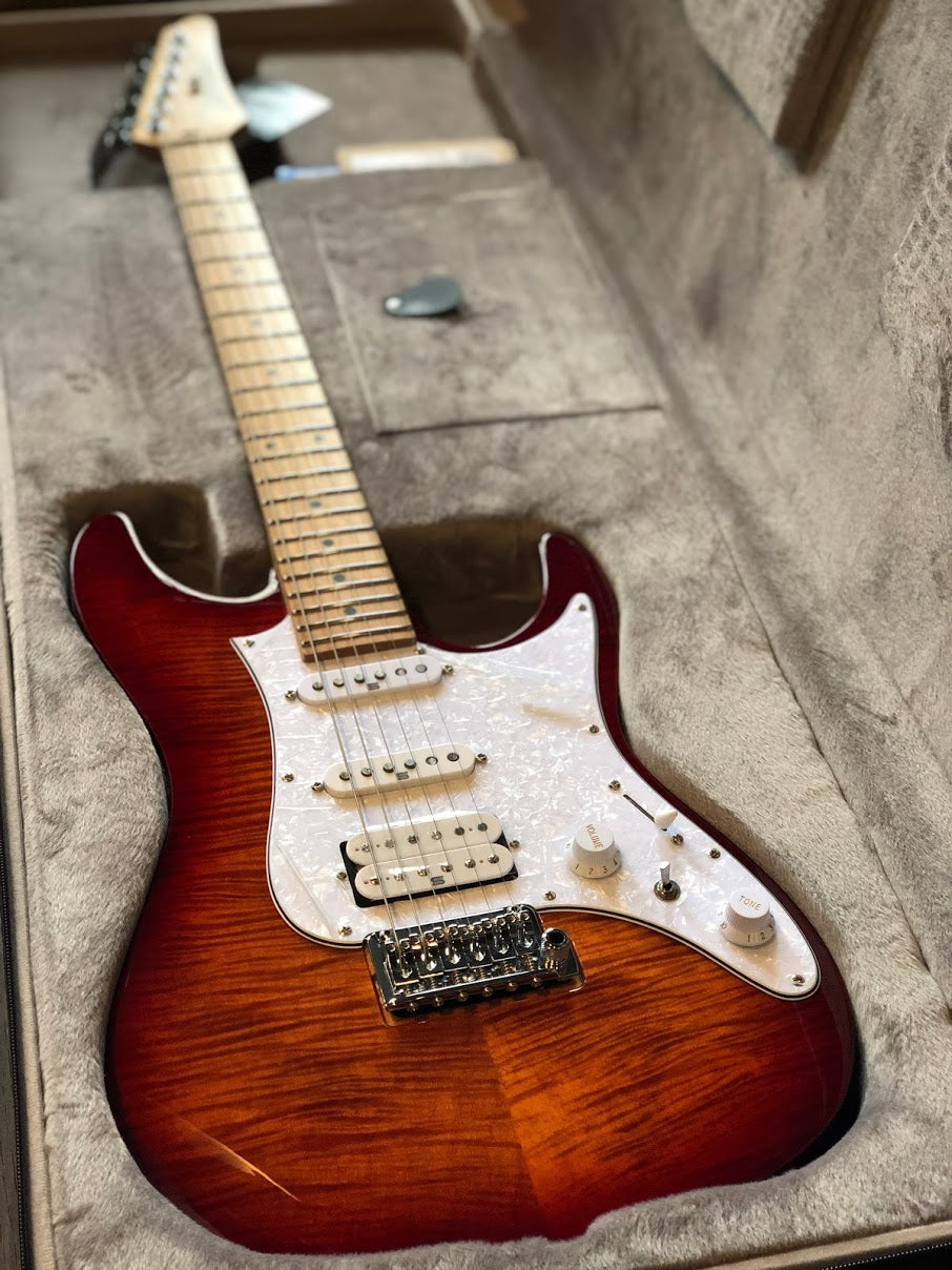 Ibanez Premium AZ224F - Brown Topaz Burst