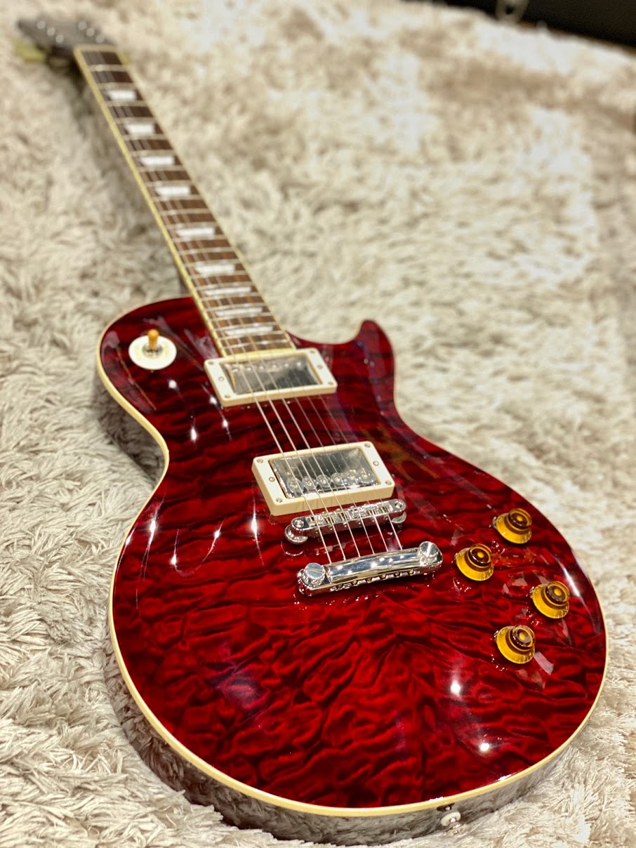 Tokai Love Rock Japan LS-135Q SDR in Seethru Dark Red