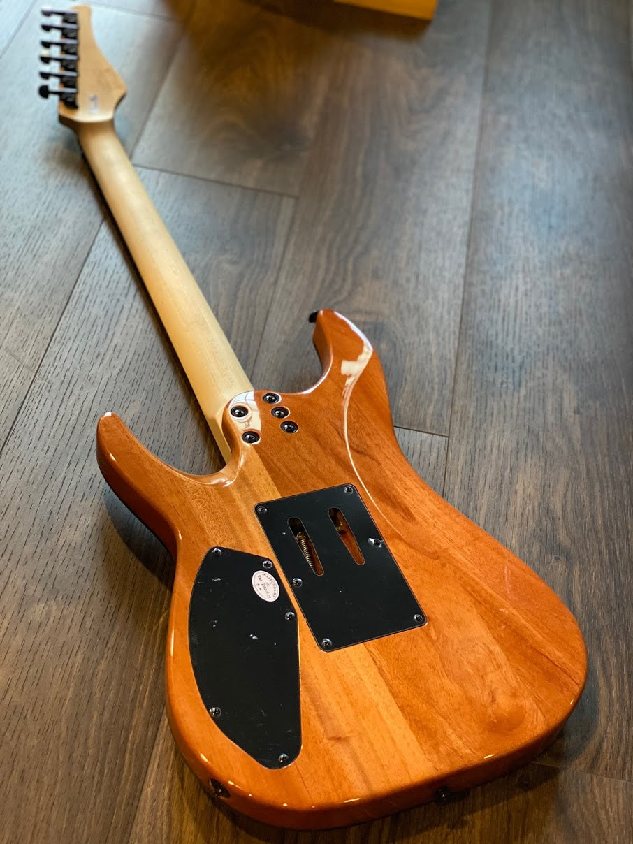 Schecter C-6 Pro CB in Charcoal Burst