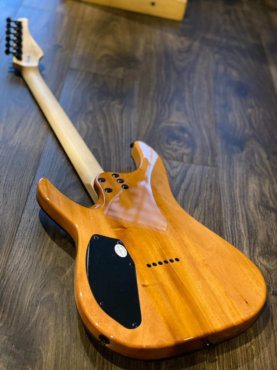 Schecter C-6 Pro AQB in Aqua Burst