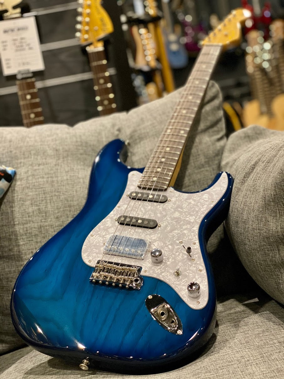 Tokai AST-154SH SEB Modern Goldstar Sound in Blue Burst